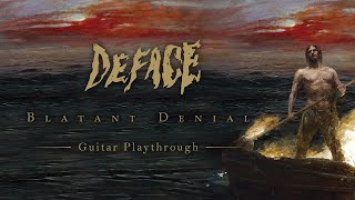 Deface Blatant Denial Guitar amp Bass Playthrough 2020 HD