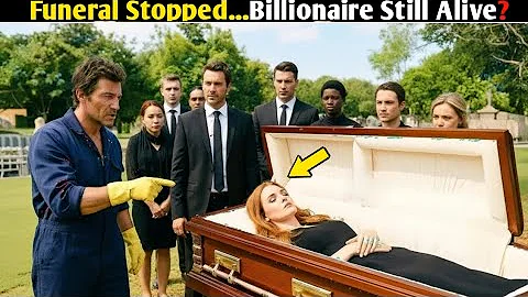 "She's Not Dead," The Janitor Stops Billionaire's Funeral to Save Her — What Happened Next Shocked