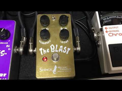 SHINOS / THE BLAST トランスペアレント系Over Driveを試奏 - YouTube