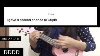cupid fifty fifty ukulele tutorial
