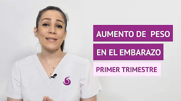 ¿Cuál es el trimestre de mayor aumento de peso?