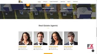 Real Estate Resposive Bootstrap Website Template TMT Winfred Abe