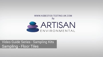 Asbestos-testing-uk.com video guide series - Vinyl floor tile sampling for asbestos analysis.