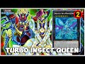 Turbo Insect Queen w/ Psychic | Anti Target &amp; Quick Effect Destroy [ Yu-Gi-Oh Duel Links ]