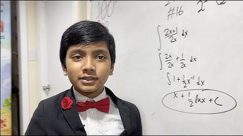 Integral # 16 : Learn Calculus from World