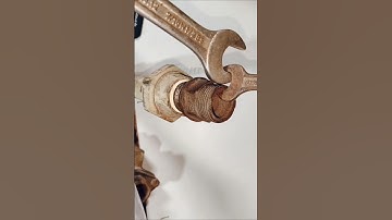 Amazing DIY Plumbing Tricks! How to Remove Broken Faucet Threads nipple Pipe #diy #plumbing #tricks