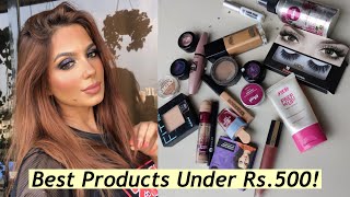 Full Face Of My Favourite Makeup Products Under Rs.500!