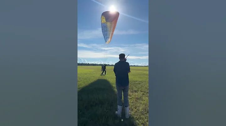 Landing #6 🪂✅ #paramotor  #paramotororlando  #shorts