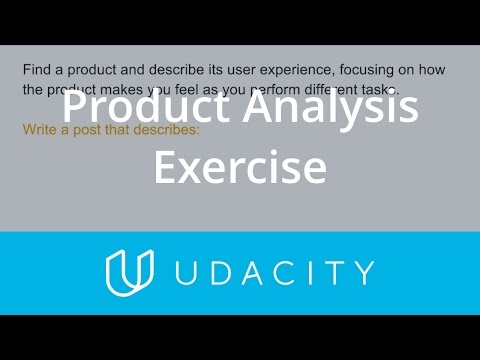 Analyze Another Product | UX/UI Design | Product Design | Udacity
