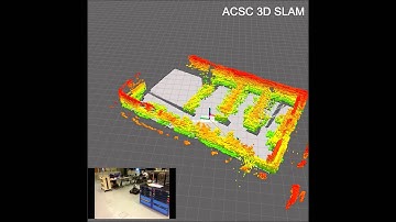 Indoor 3D SLAM using a mobile platform Equiped with Velodyne LIDAR