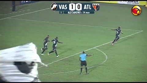 ► Gol de Vasco 1 x 0 Atlético-GO - 15/07/2012 - Campeonato Brasileiro