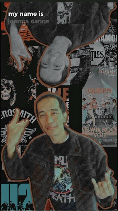 pakde Jokowi cover my name ia Joanna wanna, wanna || cek deskripsi