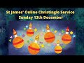 Virtual Christingle Service