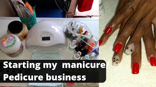 HOW TO START A MANICURE & PEDICURE BUSINESS/How MUCH CAPITAL do you need? #DuboisHaul