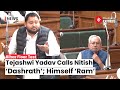 Tejashwi yadav calls nitish kumar dashrath says bihar wants to know why nitish shifted alliance