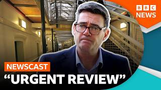 Why has UK Prime Minister Andy Burnham paused plans to release some prisoners early?  BBC Newscast