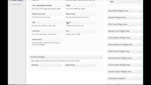 Power Widgets Tutorial - Creating Custom Widget Areas