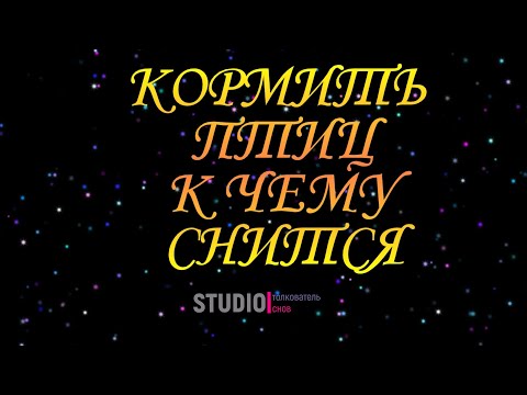 ТОЛКОВАТЕЛЬ СНОВ ~ КОРМИТЬ ПТИЦ ВО СНЕ, К ЧЕМУ СНИТСЯ