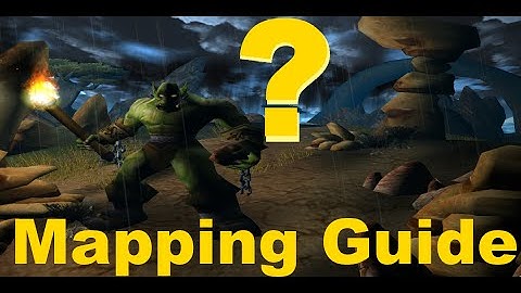 Warcraft III Mapping Tutorial! #1 Basics for a start!