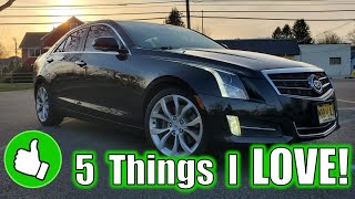 5 Things I LOVE! About my Cadillac ATS