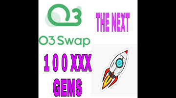 Welcome to the future swap o3Swap .  Next 100XXX GEMZ ...!! #O3Swap