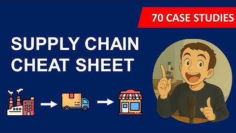 Learn AI & Analytics for Supply Chain with 70+ case studies + source code
