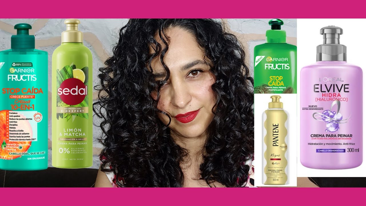 MÁS DE 10 CREMAS PARA PEINAR 🤯🔥 ligeritas de supermercado para cabello delgado y/o escaso