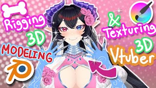 3D Modeling, Rigging, & Texturing 3D Vtuber [Part 6] ???