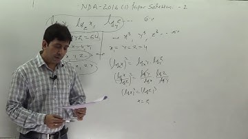 NDA 2016 Question Paper with Solution-2 NDA-1 | NDA Solved Papers | NDA Previous year paper Solution