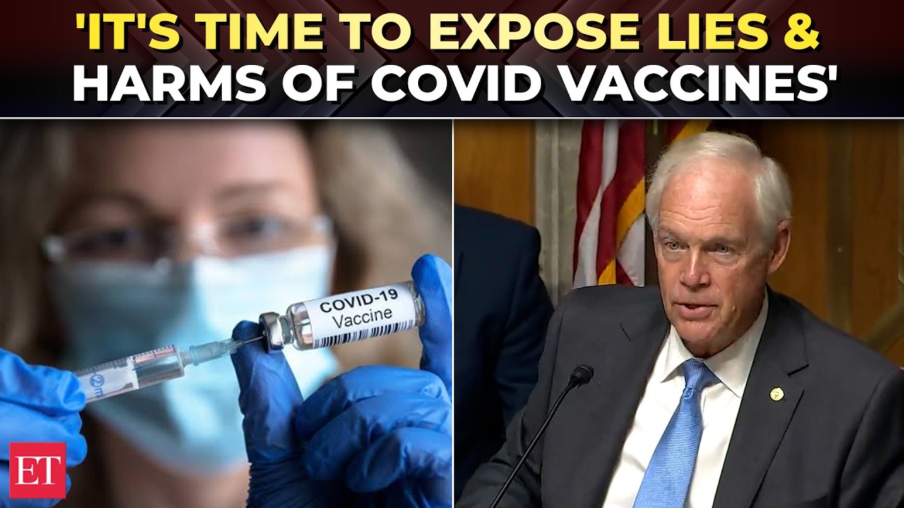 'Big Pharma funded COVID cartel to hide it all!': Sen Johnson drops shocker on vaccine injuries - Fringe News