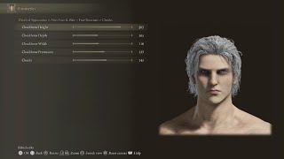 Vergil ELDEN RING Character Creation