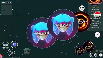 Solo Destroying Lobby & Teams (New Mitos.is Trick Split?) Agar.io 2.0