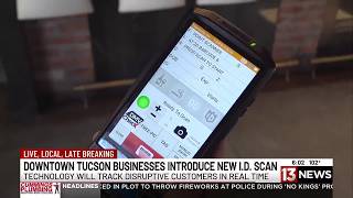 Downtown Tucson businesses adopt new ID scanners to flag disruptive patrons
