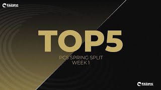 [EN] Week 1 | TOP 5 | PCS 2022 Spring Split