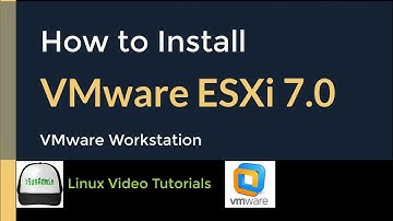 How to Install VMware ESXi 7.0 + Quick Look on VMware Workstation