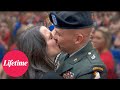 Military sergeant surprises his wife at school pep rally  coming home s1 flashback  lifetime