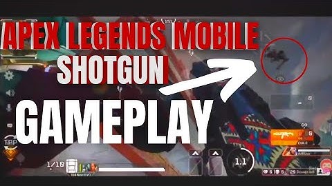 Apex Legends Mobile Shotgun gameplay full squad wipe
