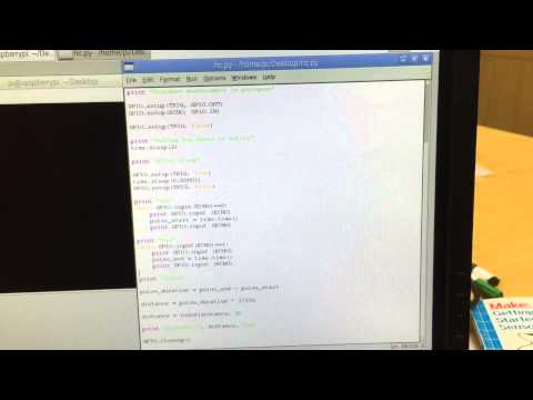 Proximity Sensor with Raspberry Pi 2