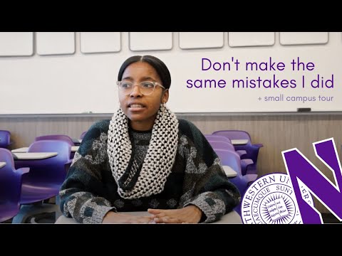 what I wish I knew before attending Northwestern University & a small campus tour