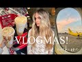 VLOGMAS WEEK 1! traveling for NEW HAIR, cute outfits, target shopping ❄️