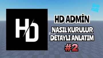 Roblox Studio Admin Nasıl Eklenir #2