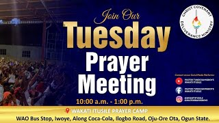 TUESDAY PRAYER MEETING || WAKATI ITUSILE || CCDM GLOBAL II VEN TUNDE BAMIGBOYE || 28.05.24