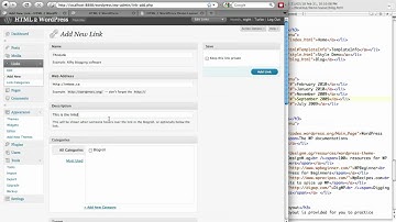 WordPress Tutorial: Customizing Sidebar 3/3 [HTML 2 WordPress]