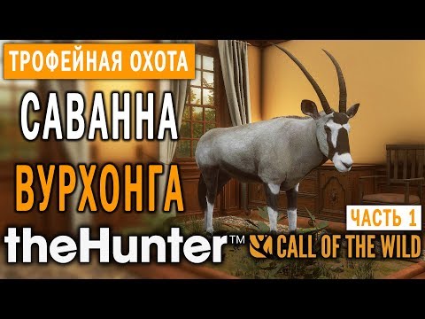 Видео: theHunter Call of the Wild #3 🔫 - Саванна Вурхонга - Трофейная Охота (Часть 1)