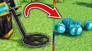 Como CRAFTEAR un DETECTOR de METALES en MINECRAFT! 😍