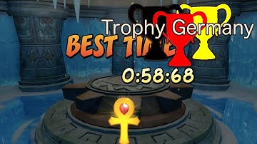 Crash Bandicoot 2 - AIR CRASH - Trial Relics 0:58 Time (Gold)