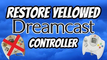 Restore A Yellowed Sega Dreamcast Controller | Gaming Restoration Guide | RetroPie Guy