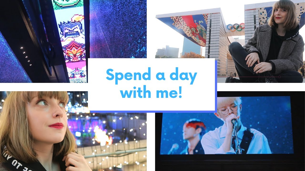 Download Spend a day with me! Olympic Park, JYP Cafe, LoL Park & Latern Festival in Seoul!