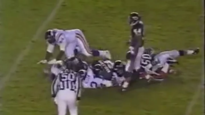Randall McDaniel destroys Mike Singletary