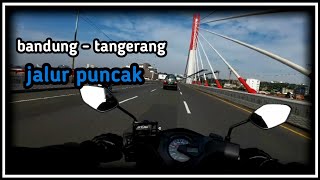 bandung - tangerang via puncak pass | touring | solo touring | motoran | honda beat bukan deluxe